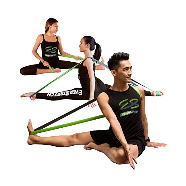 EverStretch-Ballet-Stretch-Band-Premium-2-Layer-Dance-Stretch-Band-for-Hands-Free-Flexibility-Training-Ballet-Band-Stretching-Equipment-for-Dance-Cheer-and-Gymnastics EverStretch Ballet Stretch Band Dance Equipment: 2-Layer Latex Dance Stretch Band for Flexibility Training. Stretch Bands for Dancers. Stretching Bands for Flexibility, Cheer, Pilates and Yoga.