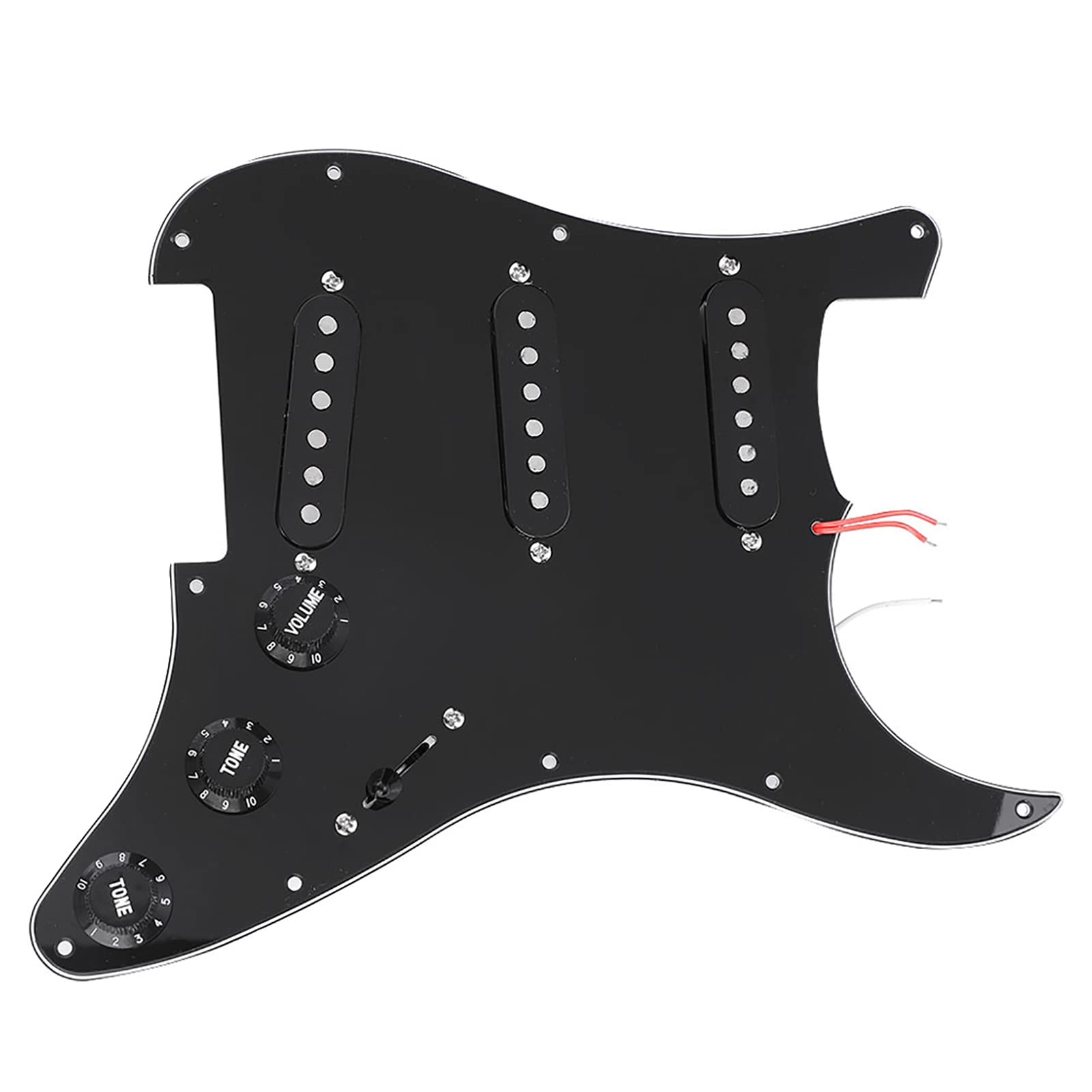 1 Set Elektryczny Zestaw do Majsterkowiczów Materiały Premium Zbuduj własną gitarę dla Entuzjastów Muzyki, Zestaw Gitarowych Zestawów Gitarowych Akcesoria Gitarowe