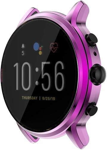 Miniatura 8 de Fundas de reloj adecuadas para Fossil Gen 5 Carlyle todo incluido galvanizado TPU carcasa protectora accesorios de reloj