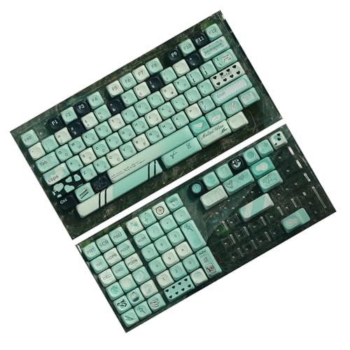 Juego de teclas sublimadas Fantasy de 131 piezas para teclados mecánicos de uso extendido
