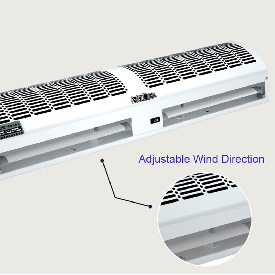 Amazon.co.jp: ドア越しエアカーテン 2種類の風速 金属製 壁掛け式エア