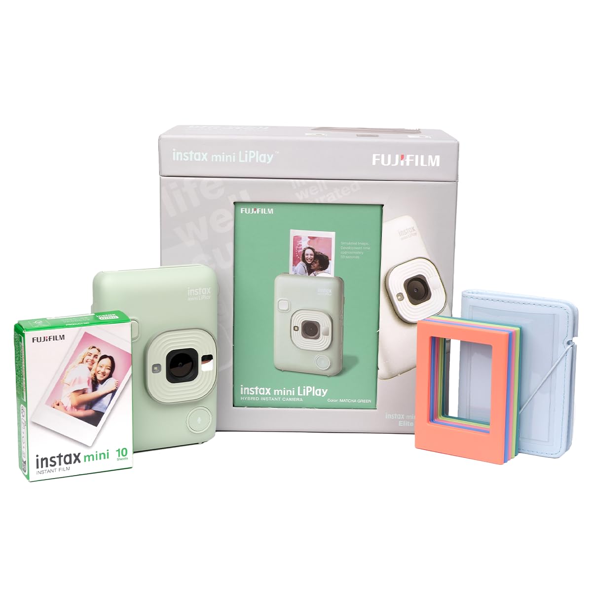 Buy Fujifilm Instax Mini Liplay Hybrid Instant Camera Elite Box