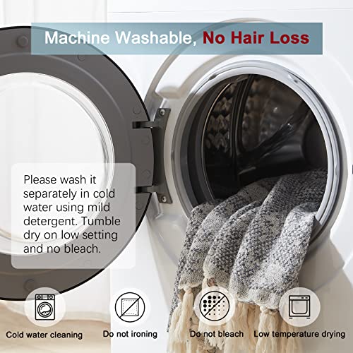 Se Softexly Wool Blanket Throw 59X60, Camp Blanket Soft Cozy Blanket 40% Wool ,Great For Home, Yoga,Indoors & Outdoors, Sporting Events Or Survival & Emergency Kits #TOP5