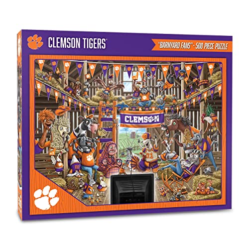 Image of YouTheFan NCAA Barnyard Fans 500pc Puzzle