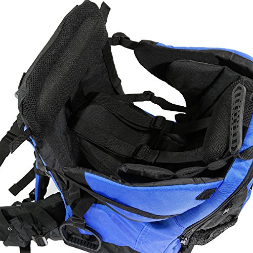 ClevrPlus Deluxe Adjustable Hiking Backpack