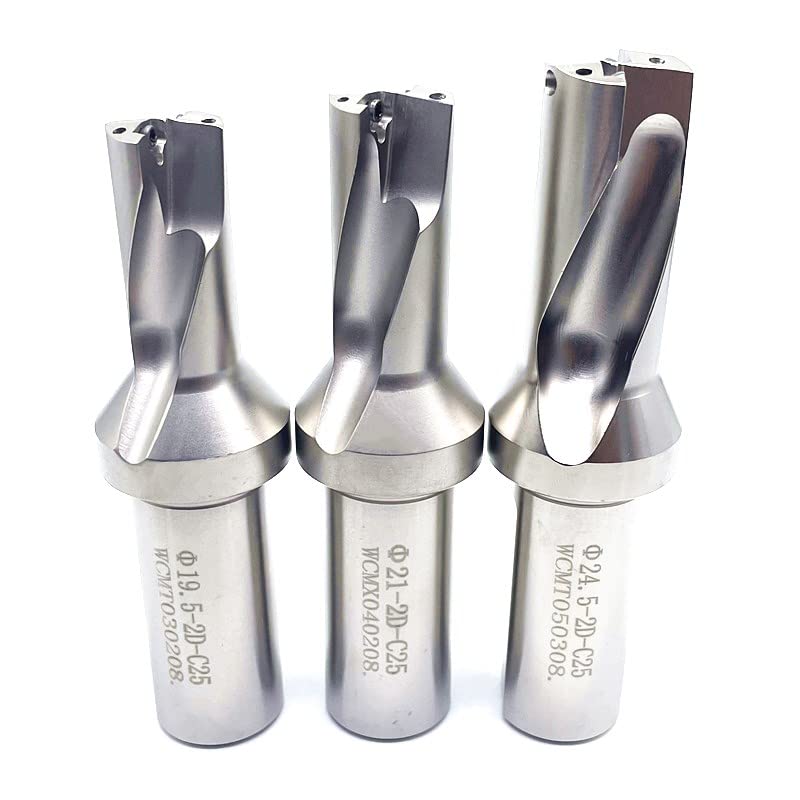 Tool Part for 2D 3D 4D 5D 14mm-50mm Fast Drill Bit for Each Series Insert Mechanical Lathe CNC Deep Hole Drill - (Hole Diameter: C40-D40-WC06 / Overall Length: 3D)