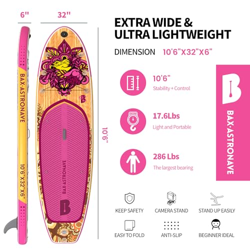 Tavola da SUP gonfiabile di alta qualità, 3,2 m