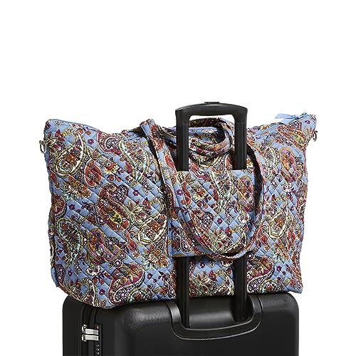 Vera Bradley Women's Cotton Overnight Tote Travel Bag4