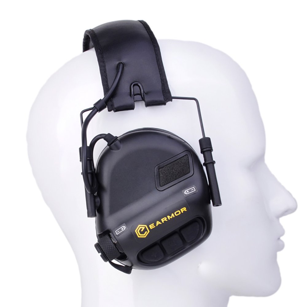 Electronic Hearing Protection Auricolare paraorecchie con ingresso AUX serie M31 sopprime Nocivo rumore Gunshot ampliando suoni di basso livello