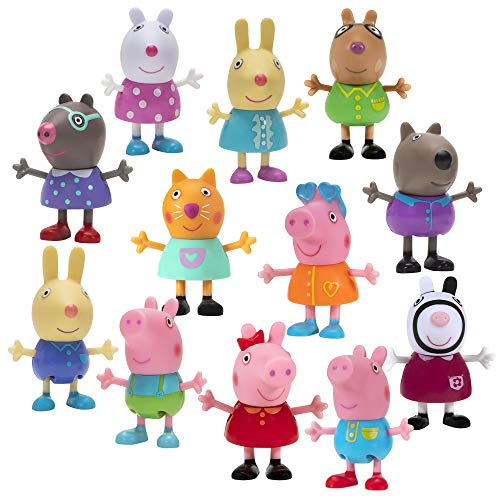 Peppa Pig Car Surprise Blind, 6 Pack - Collectible Mini Figures And Cars, Chosen At Random - Includes 1 Exclusive Mystery Figure Inside Each Pack – Toys For Kids - Amazon Exclusive #TOP5