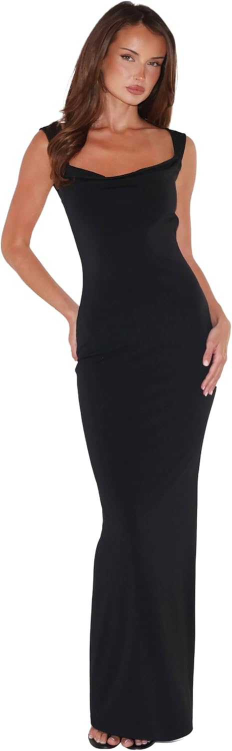 Tiger Mist Women's Maxi Dress - Zita - Black