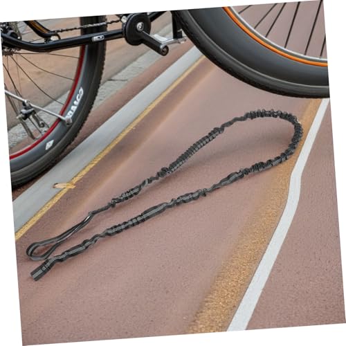 Correa para remolque de bicicleta infantil retráctil para evitar tirones en cuestas 7