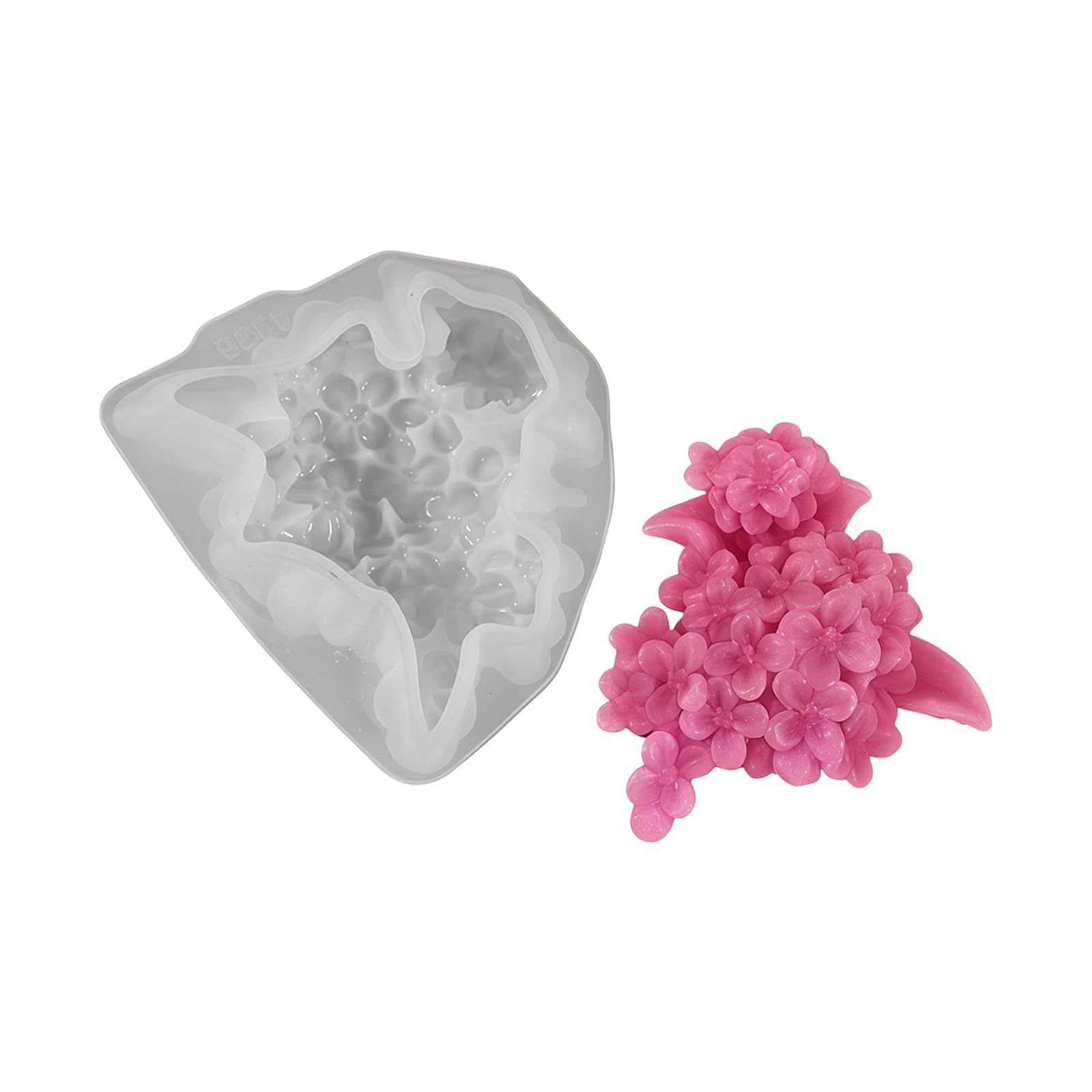 MIDOKSTUA Phalaenopsis Flower Shape Silicone for Soap Chocolate Baking Resin Casting Soap Cast