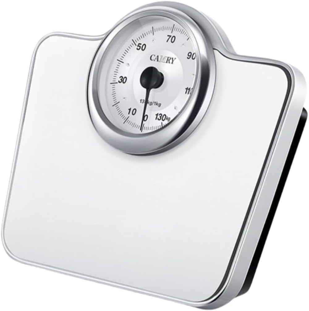 アナログ体重計 5kg～136kg ヘルスメーター 正確測定 シンプル デザイン 軽量 コンパクト 健康管理 ダイエット用 フロアス