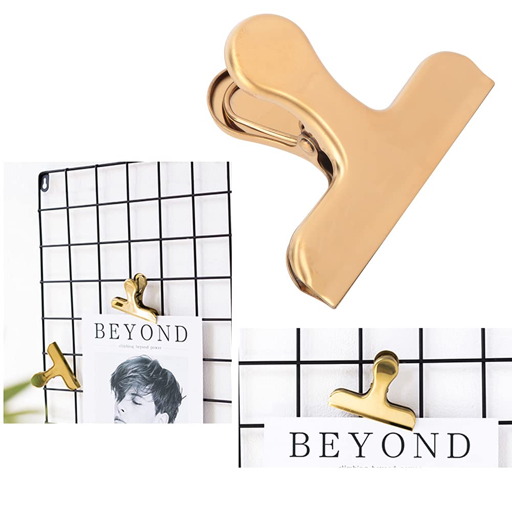 Zerodis Heavy Duty Clip Large Metal Clip for Drawing Board Clip Vintage Retro Style Painting, Pictures - Image 3