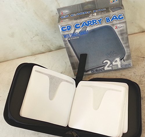 CONTIENE 24 CD O DVD borsa porta CD 24 posti