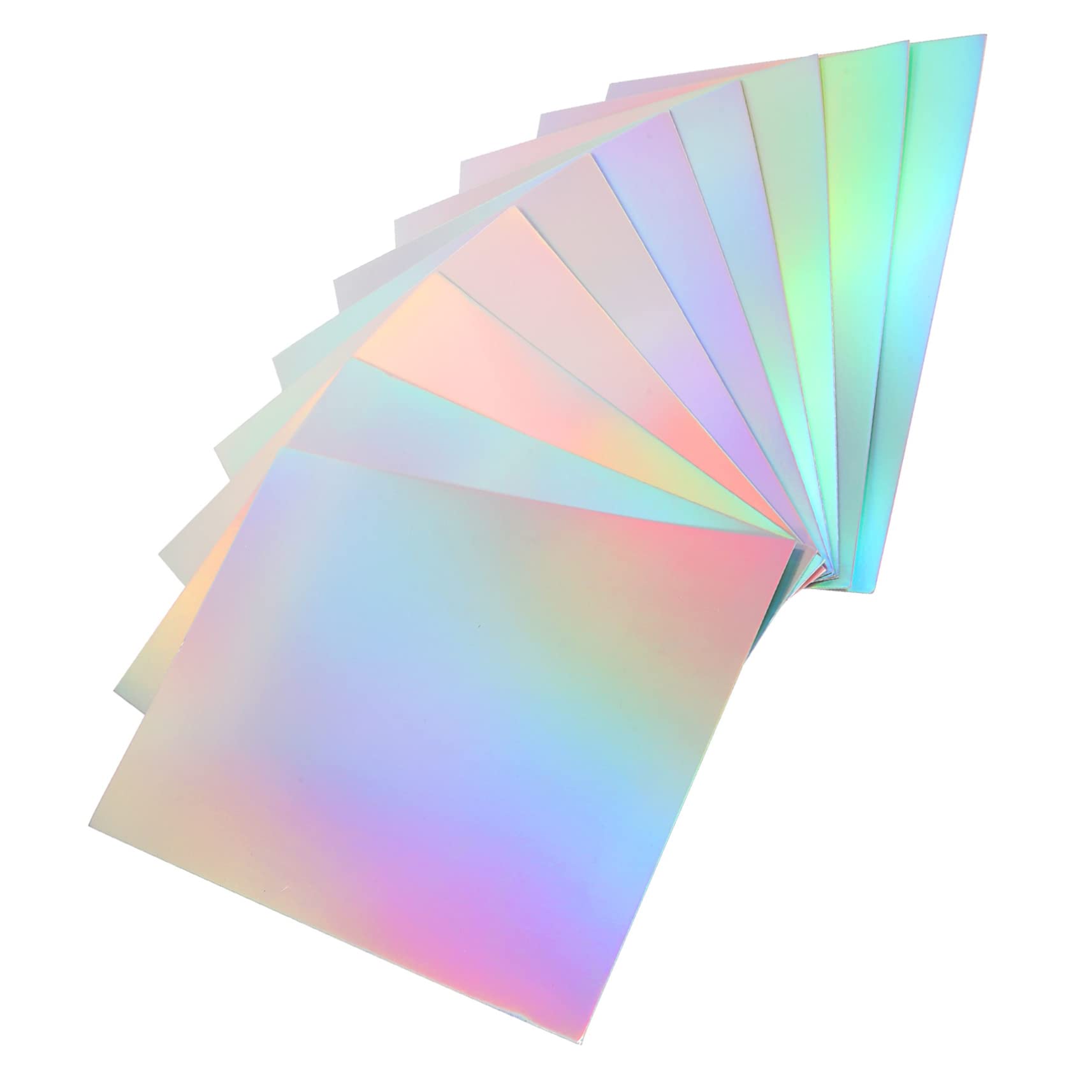 50 Feuilles de Papier Décoratif Pliable A4 pour Travaux Manuels, Papier Cartonné Facile à Utiliser, pour Projets Artistiques et Découpage Créatif