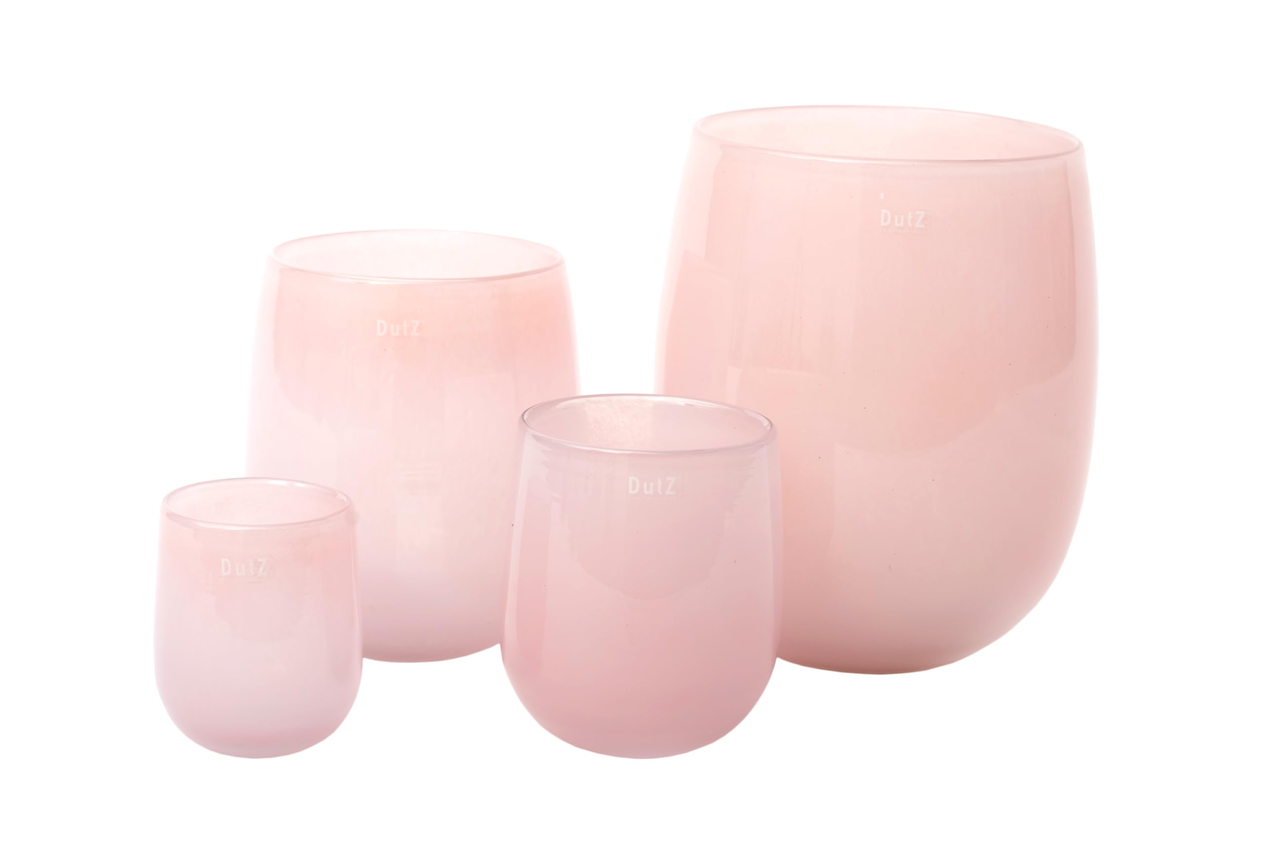 Dutz collection DutZ Barrel oldrose | H 32 cm D 27 cm | mundgeblasenes Glas