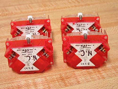 Square D 9001-KA-5 Contact Block 9001KA5 (Pack of 4)