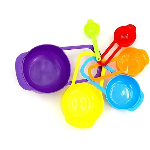 Wishome Plastic Premium Baking & Metric Food Measurement Pre