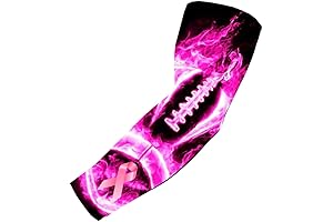 Pink Ribbon Football Flames: Spirit, Support and Breast Cancer Awareness