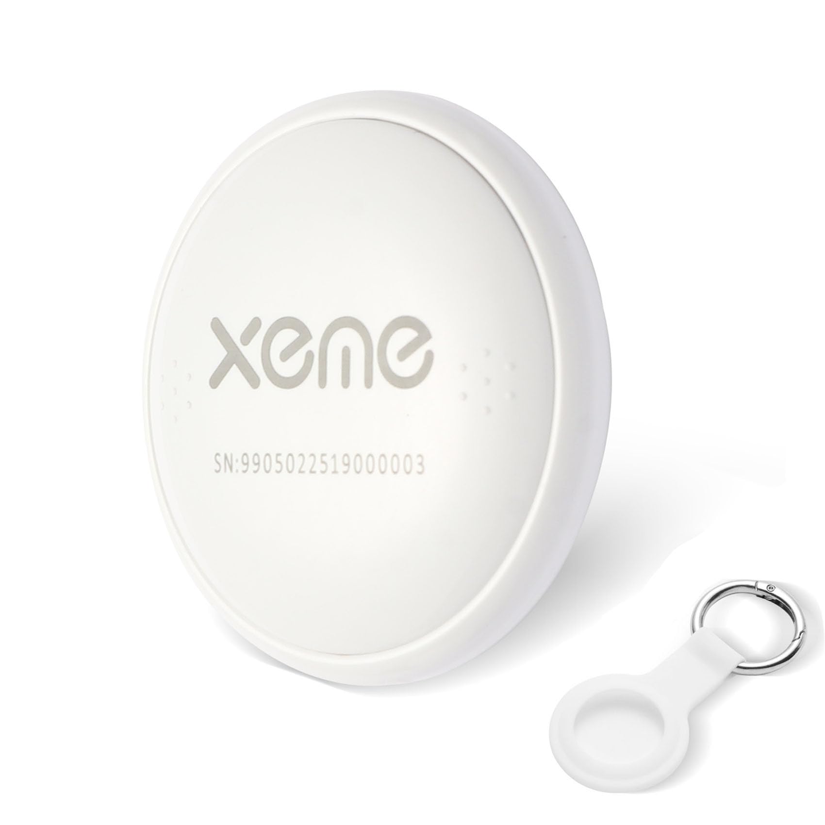 Key Finder, Bluetooth Tracker Locator Accoppia con Apple Find My (solo iOS), localizzatore di oggetti Smart Tracker Tag per chiavi/bagagli/portafoglio, ecc.