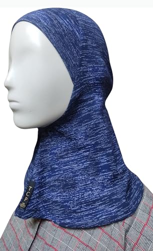 Image of TCP Women's Ninja Beige Jersey Cap, under scarf Neck Covering Hijab Tube cap Age 16+ years