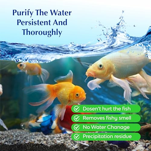 Image of Beyond Fill Automatic Fish Tank Cleaner Liquid Suitable for Fresh and Salt Water Aquarium and Fish Tank Pack of 3 (100ML Each)