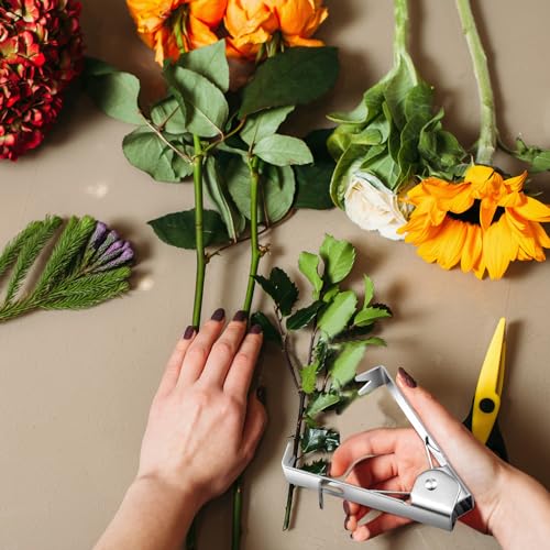 Herramienta limpiaespinas para rosas Gisafai plateada miniatura 3