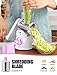 Geedel Rotary Cheese Grater, Kitchen Mandoline Vegetable Slicer with 3 Interchangeable Blades, Easy to Clean Rotary Grater Slicer for Fruit, Vegetables, Nuts