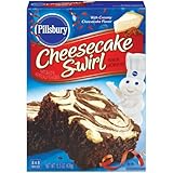 Pillsbury, Cheesecake Swirl Brownie Mix, 15.5oz Box (Pack of 6)