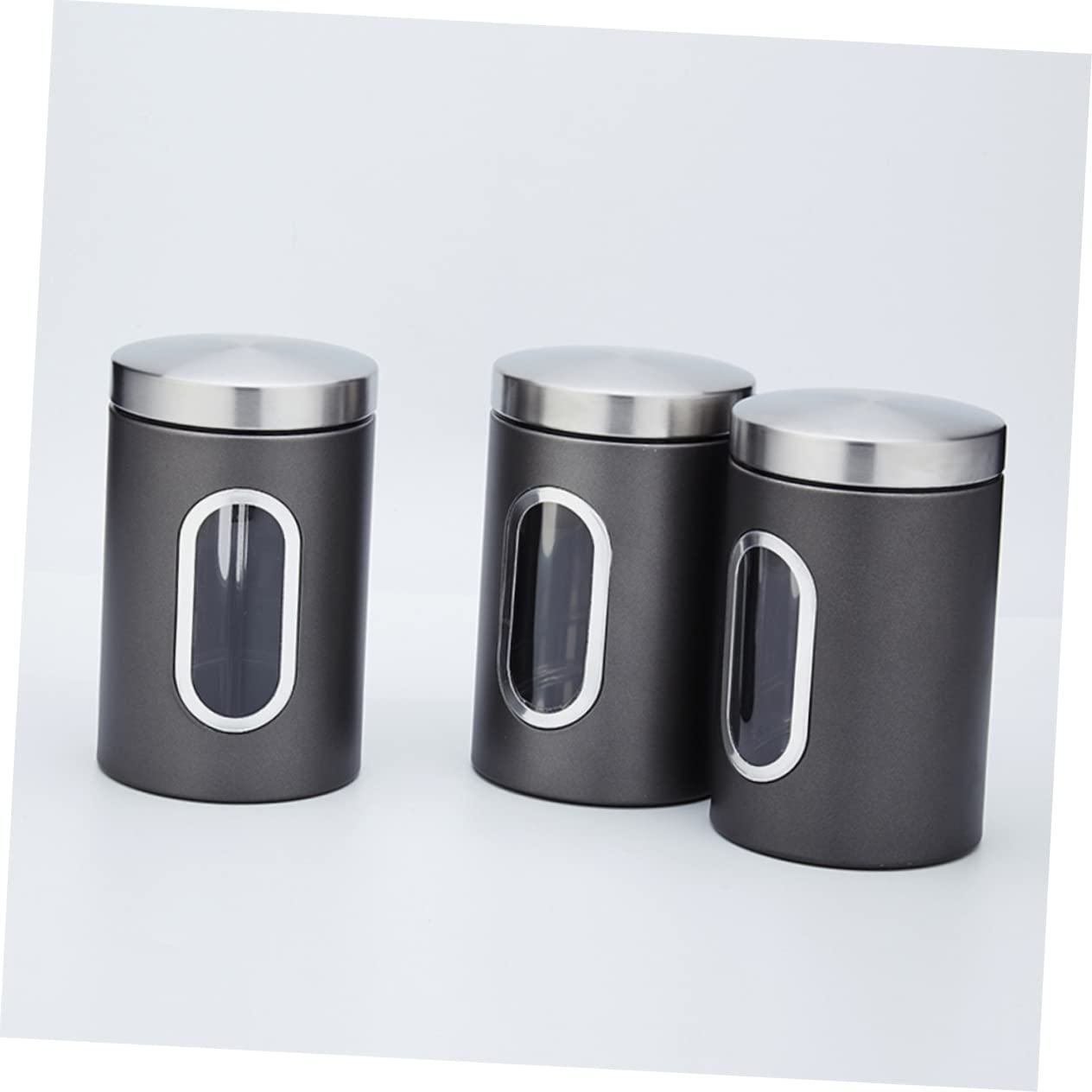 PRETYZOOM Lata Sellada De Acero Inoxidable Ideal Para Almacenar Alimentos Condimentos y Otros Productos Secos