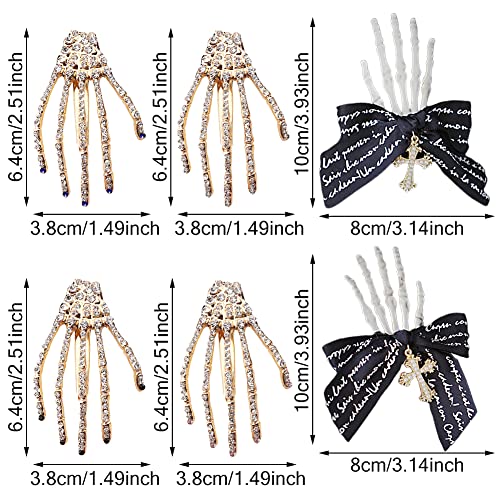 6 Fermagli per Capelli da Donna,Mollette per