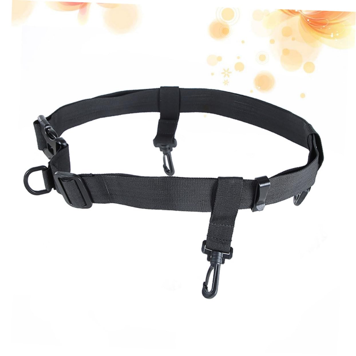 Abaodam Fishing Kayak Accessories Wading Belt with d Ring Hook Safety Waist Belt for