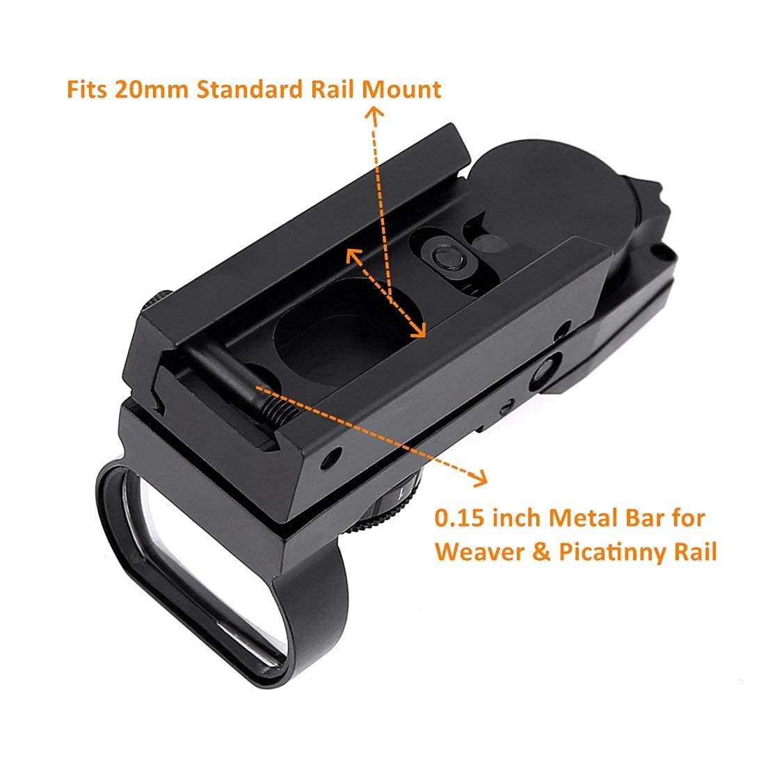 Buy Reflex Sight, Ohuhu Red Green Dot Gun Sight Scope Reflex Sight