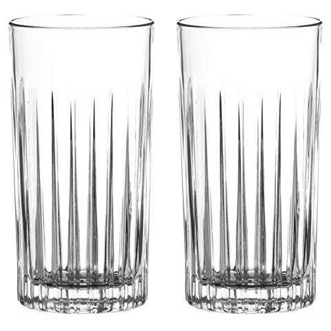 DIAMANTE Broadway Crystal Hi Ball Glasses Cover