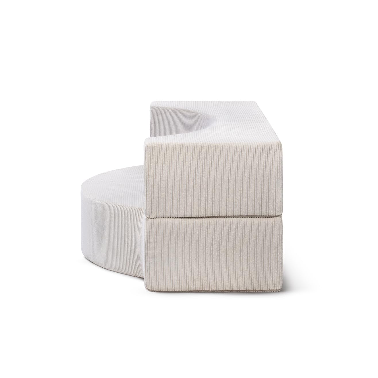 Sofa Lunaria - Grün (POSO 14), 2-Sitzer,1-Sitzer, minimalistisch, Klassisch, Vintage, japandi, Soft-loft