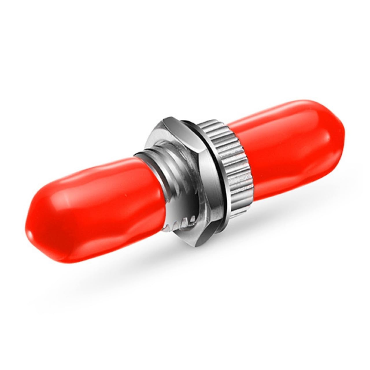 GINTOOYUN ST Glasfaser Kuppler 10er Set - Singlemode Adapter Mit Staubschutz