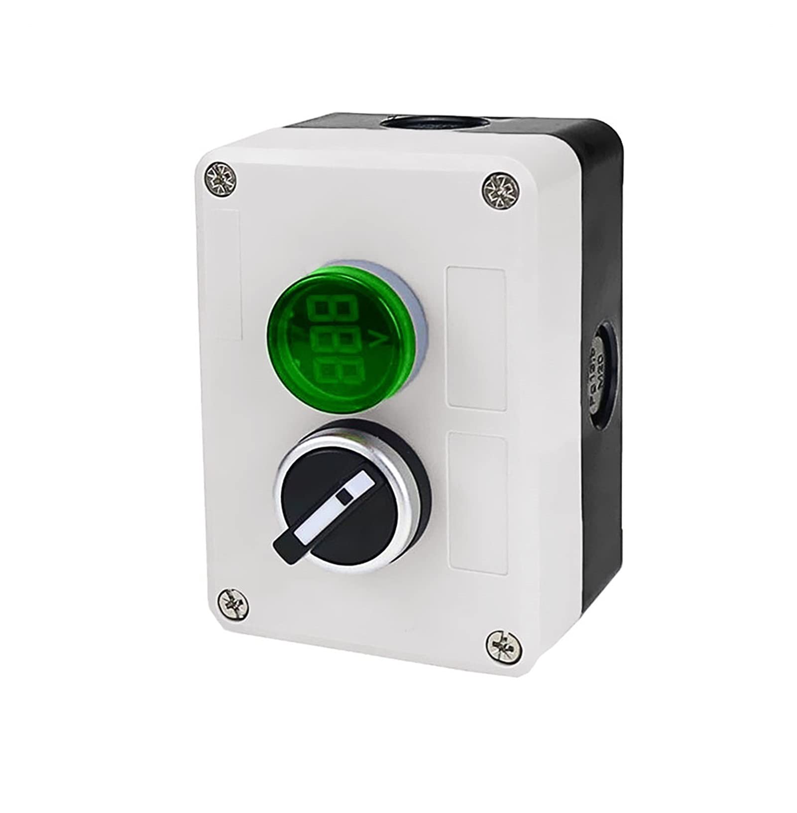 Interrupteur bouton étanche auto-scellant 220V pour commande sécurisée