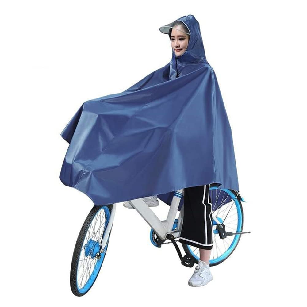 Chubasquero para ciclismo, impermeable para bicicleta eléctrica, poncho para bicicleta, tela Oxford gruesa, capa impermeable para la lluvia, impermeable para scooter de movilidad, cubierta para l