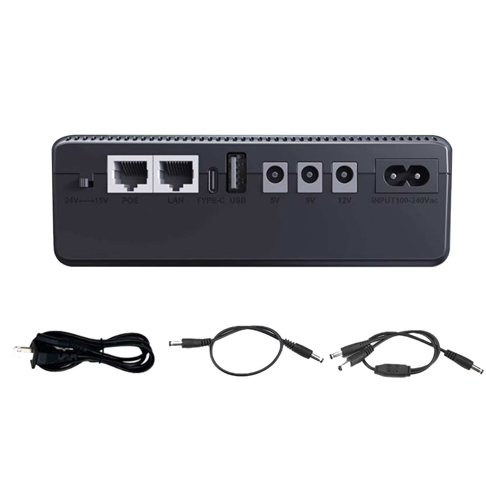 Batería De Respaldo para Router Energía Ininterrumpida 10400 mAh | Fuente Batería Para Cámara WiFi Router WiFi, Cámara Seguridad, Monitor Infantil, Cámara Intercomunicadora, Alarma, Cerradura