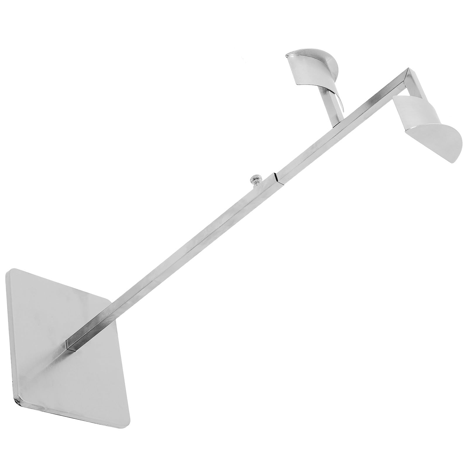 TOYANDONA Supporto da Appendere per Borse in Acciaio Inox Regolabile Base Rinforzata, Appendiabiti Multifunzionale per Borse Tote, Organizer per Negozi e Armadi Domestici
