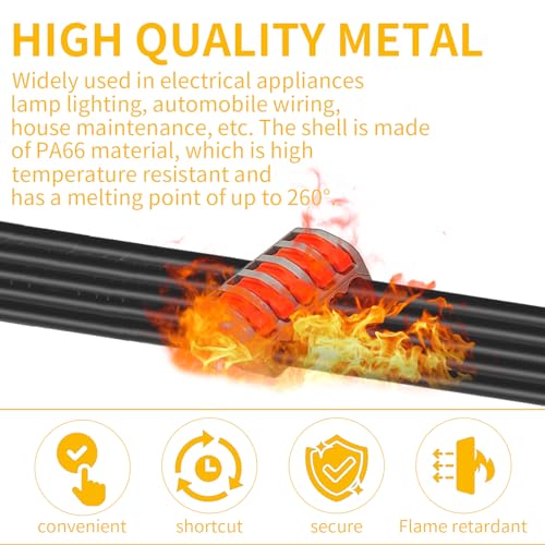 55 Pezzi Connettore cavo elettrico, Terminali a