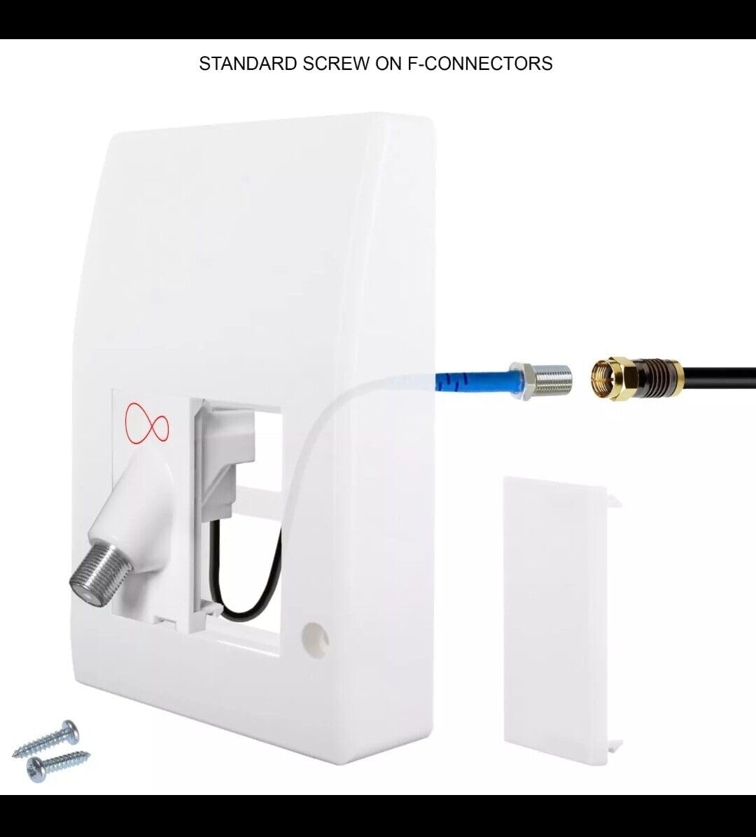 Latest Model Isolated Genuine Virgin Media White Internal Use Wa - View #13