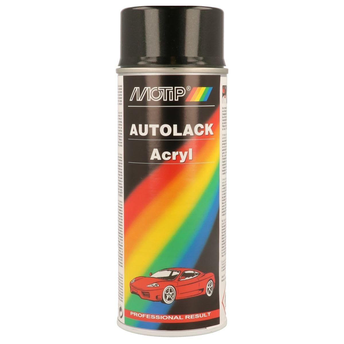 Motip Black Car Paint 400Ml Aerosol - Kompakt Metallic