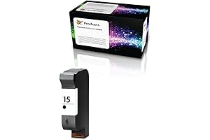 Remanufactured Ink Cartridge Replacement for HP 15 Ink