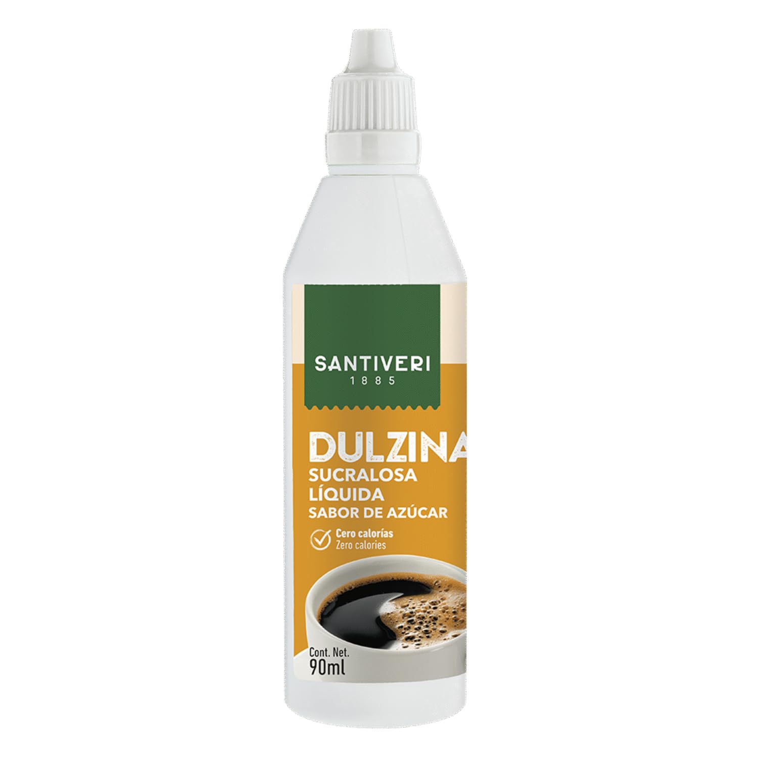 SANTIVERI Dulzina Sucralosa Liquida Edulcorante 0% calorías 90 ml