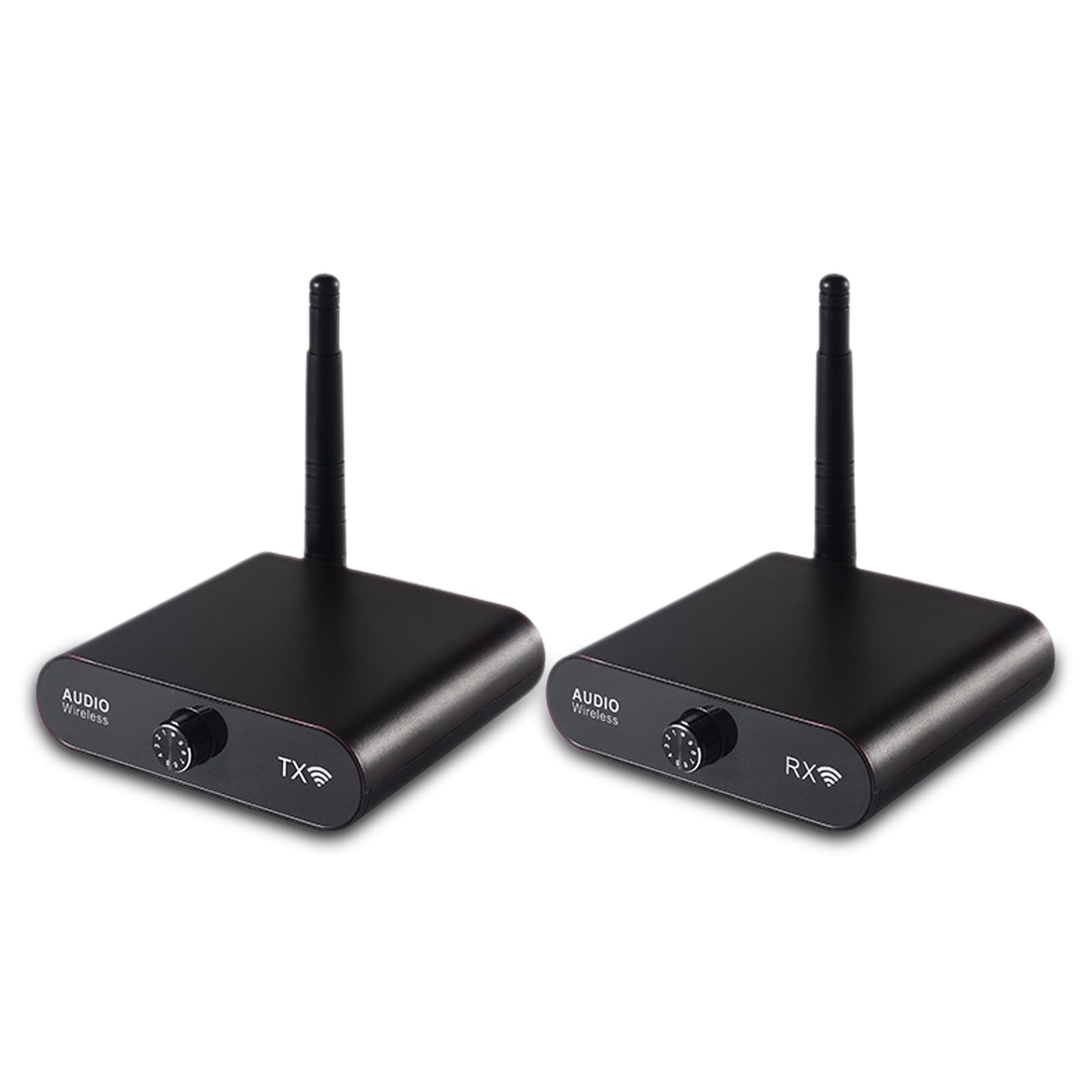 Bezprzewodowy Nadajnik-Odbiornik Audio 2,4 Ghz, Zasięg 328 Stóp, Zerowe Opóźnienia, Zestaw Bezprzewodowego Adaptera Audio Z Kablem AUX, Do Głośników, Wzmacniaczy, Soundbarów