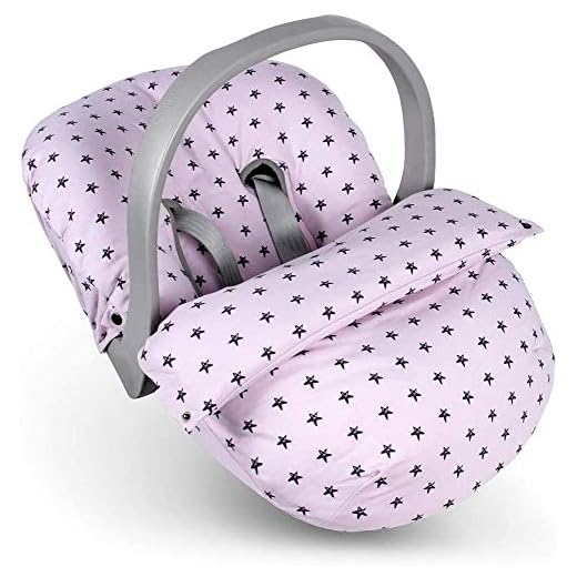 INTERBABY- Baby Saco Estrella Rosa