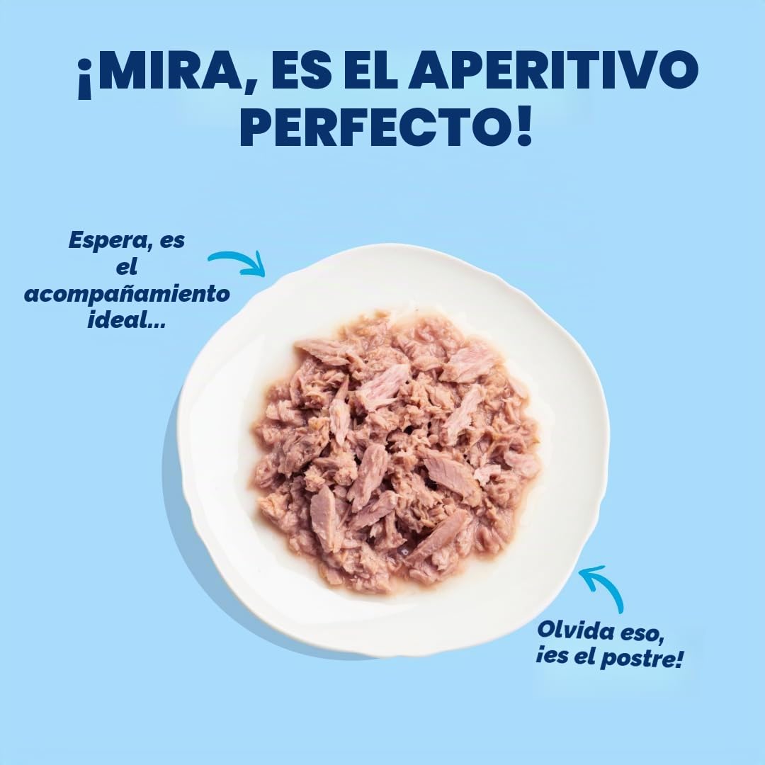 Edgard & Cooper Comida Húmeda para Gatos Adultos (Atún, 70g x 24) - Filetes Sin Cereales, Ingredientes Naturales, Carne Fresca - para Gatos Esterilizados y Activos